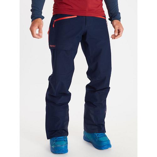 Marmot Ski Pants Navy NZ - Spire Pants Mens NZ9286173